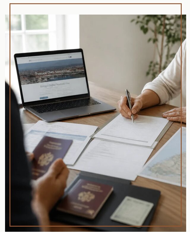 Оформление Digital Nomad и ВНЖ Португалии в Черкесске